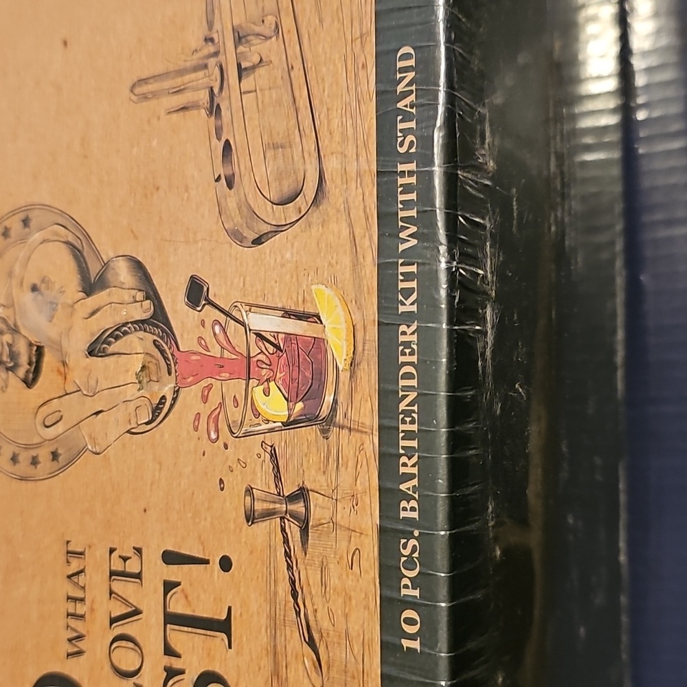Nwt Mixology & Craft Bartender Kit with Stand - Picture 2 of 4